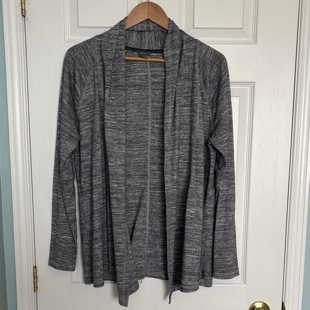 Eddie Bauer waterfall front cardigan